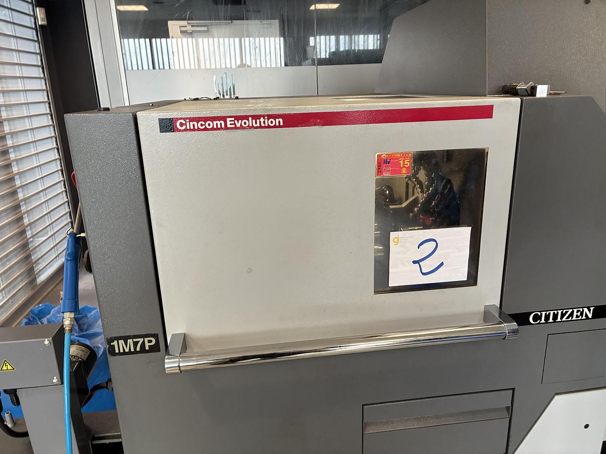 Used CITIZEN K12E VIIP year 2012 with LNS bar feeder