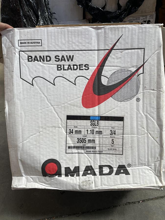 Used Lame de scie AMADA - Amada band saw blade