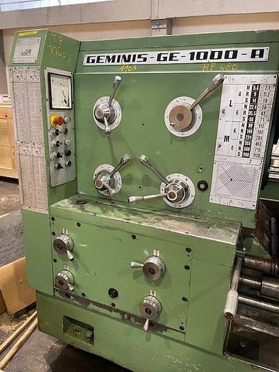 Used Lathe GEMINIS  GE-1000-A x 6000 mm - tour conventionnel