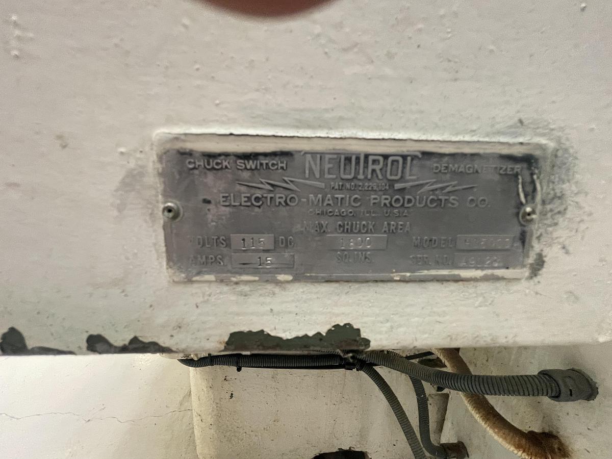 Used Blanchard No 18