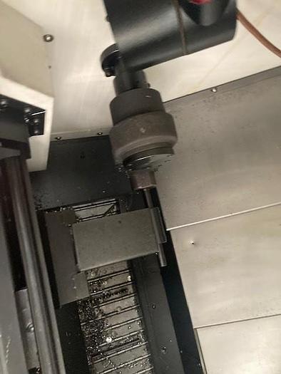 Used HYUNDAI WIA  HD2200SY CNC lathe twin spindles with robot, milling and Y axis