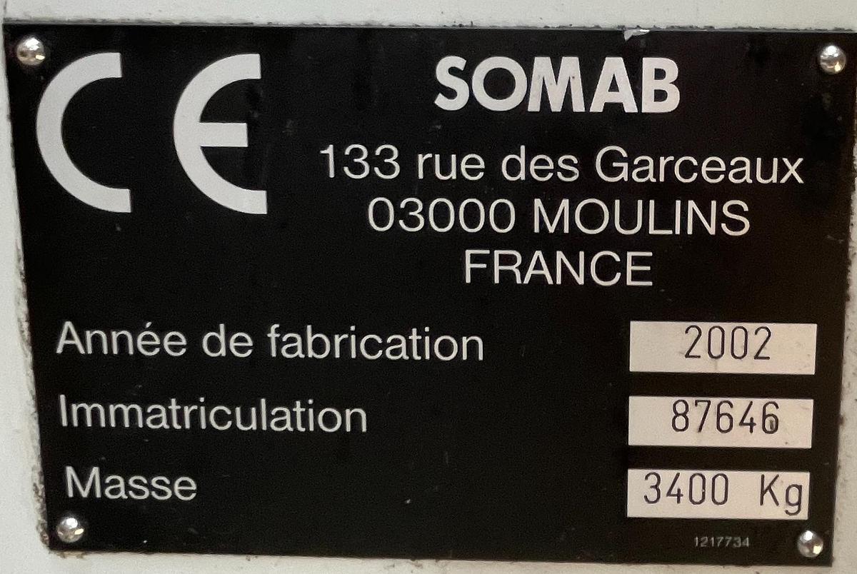 Used 2002 SOMAB Unimab 350