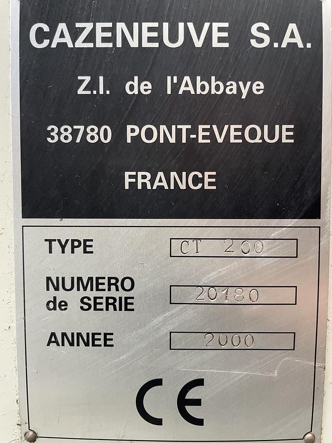Used Cazeneuve CT 200 tour CN avec tourelle