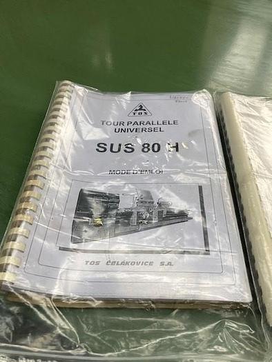 Utilisé TOS SUS 80 H x 8000 Tour parallèle traditionnel