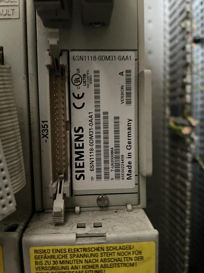 Used Variateurs Siemens Simodrive 611 - Siemens Simodrive 611 Variators