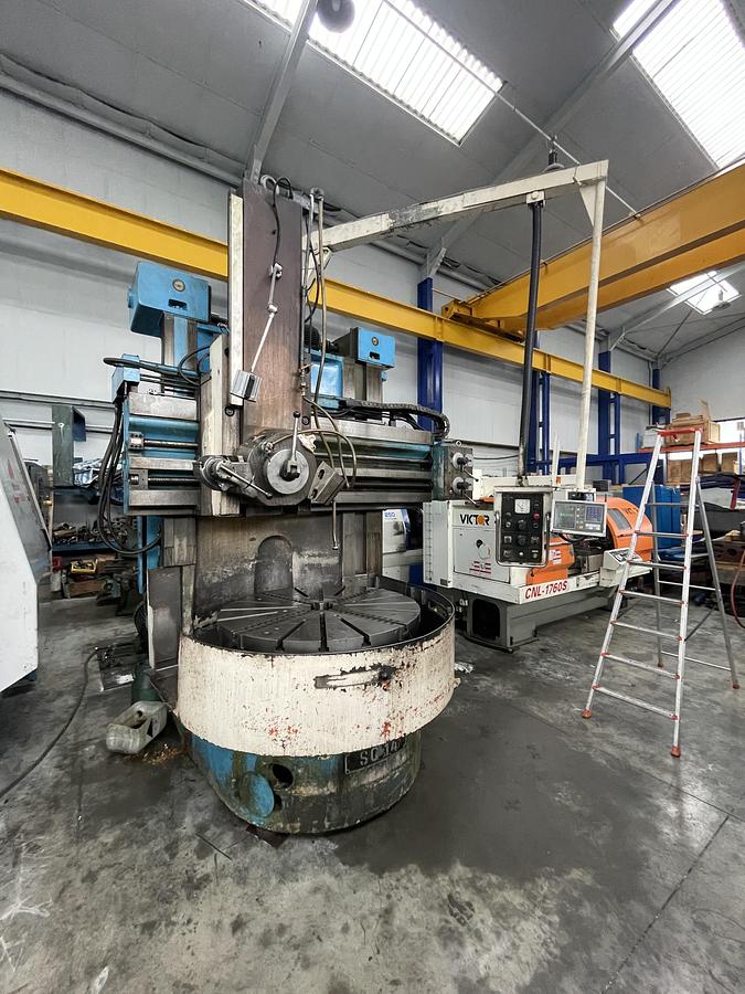 Used TITAN vertical lathe SC 14
