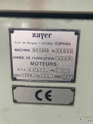 Used 1998 ZAYER KP 5000 portal milling machine
