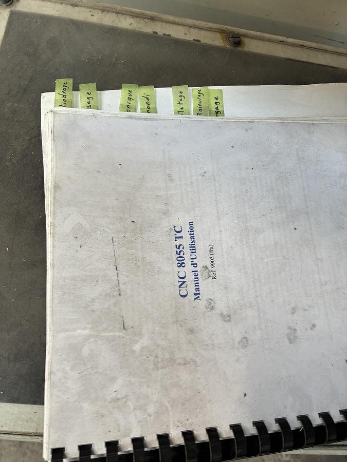 Used PINACHO S94C/260 – 1625 CNC lathe - teach-in lathe - tour par apprentissage