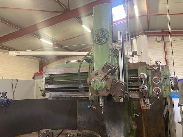 Used 1975 PENSOTTI SVF 1600 vertical lathe - manual VTL