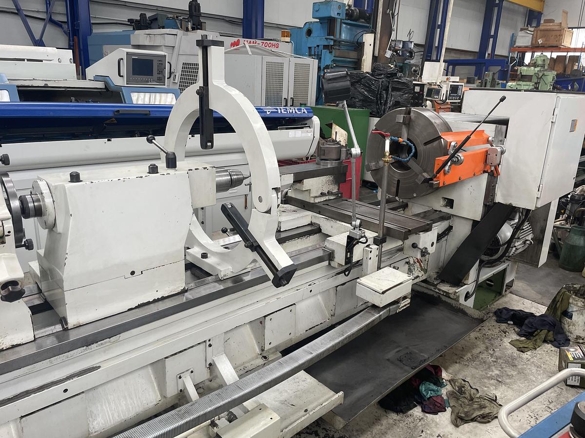Used Weisser Heilbronn Senior manual lathe 3000 mm