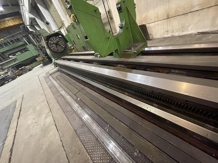 Used CNC lathe Wohlenberg 1000 x 10 000 mm