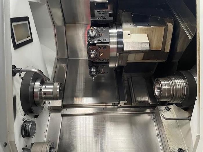 Used 2017 CMZ Type TA 15 MS - 640 CNC lathe turning machine - twin spindle