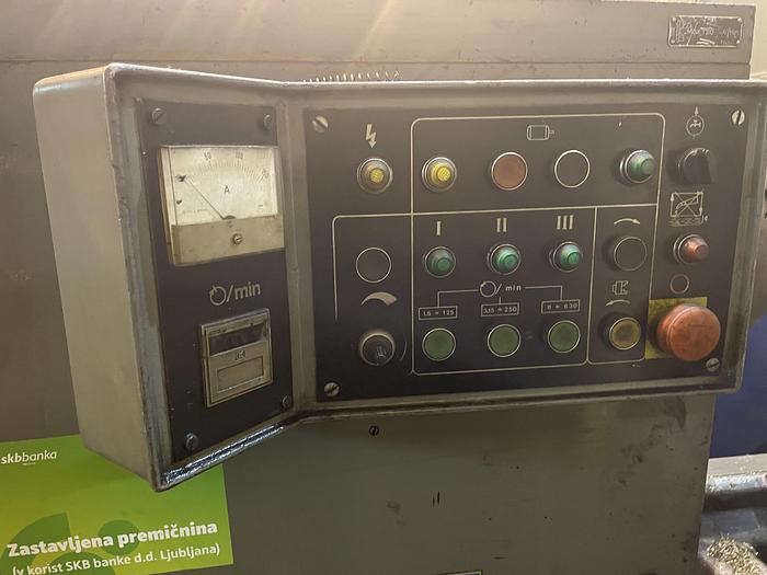 Used Manual lathe Potisje Ada x 3000 mm type PDLL 1250 M