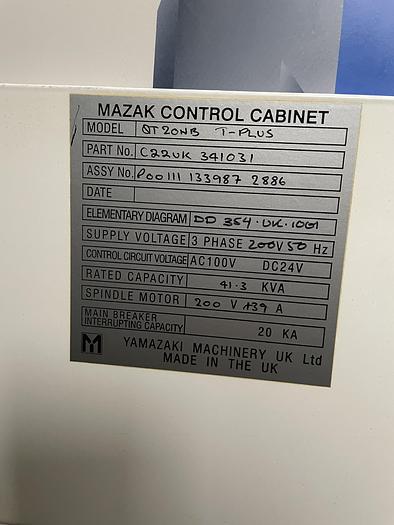 Used 1998 Mazak  QT 20 - Quick Turn 20