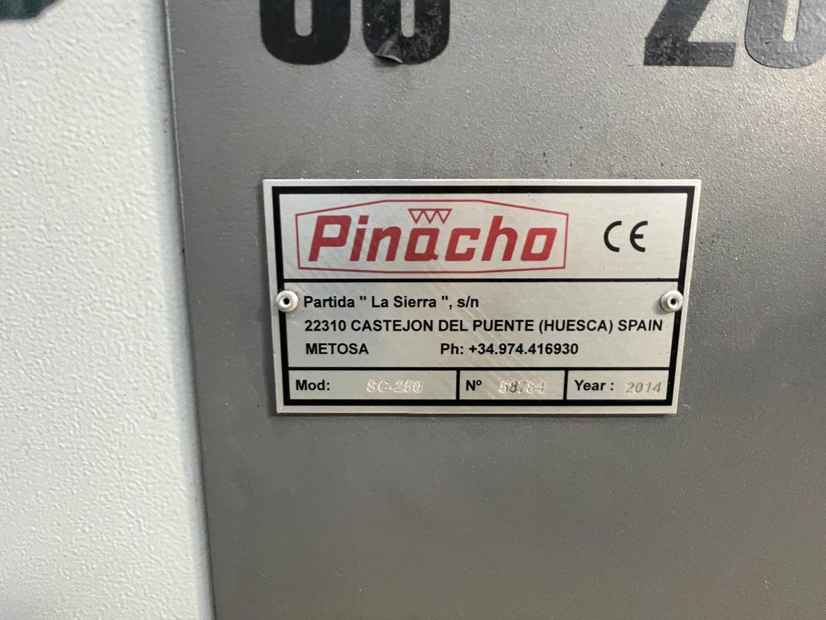 Used PINACHO SC-250 x 1000 year 2014 - lathe