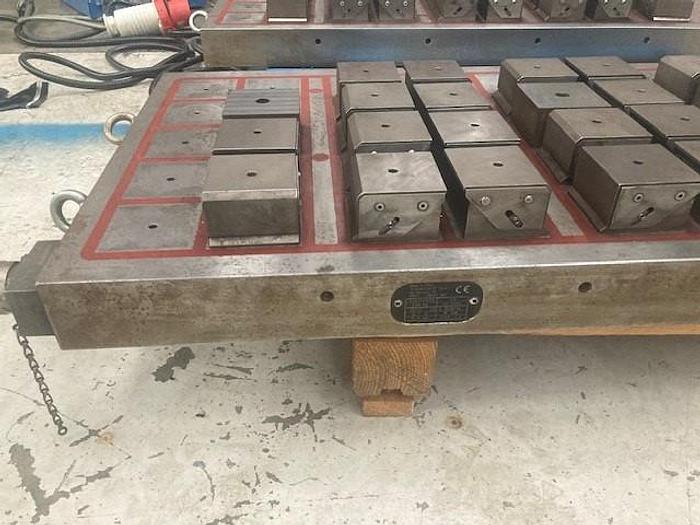 Used 2002 TECNOMAGNETE  magnetic plates SQ 510 HD 75