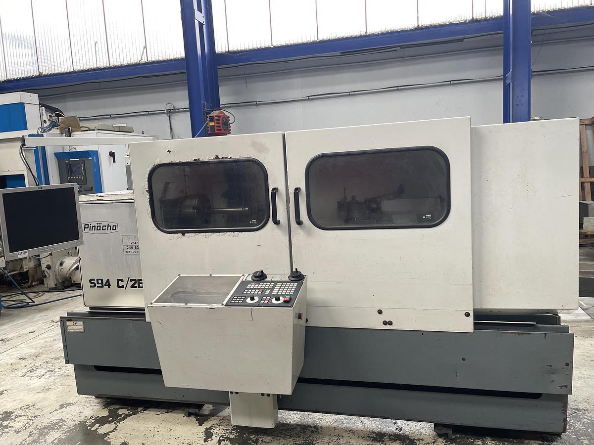 Used PINACHO S94C/260 – 1625 CNC lathe - teach-in lathe - tour par apprentissage
