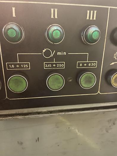 Used Manual lathe Potisje Ada x 3000 mm type PDLL 1250 M