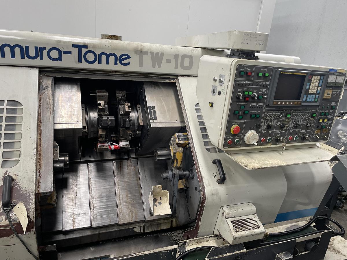 Used Nakamura-Tome TW 10 twin spindles twin turrets