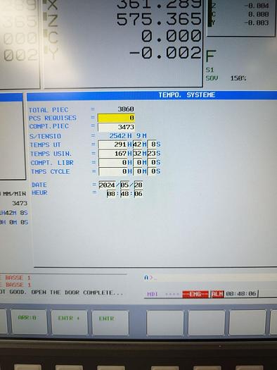 Used HYUNDAI WIA  HD2200SY CNC lathe twin spindles with robot, milling and Y axis