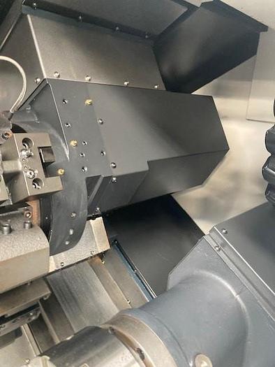 Used HYUNDAI WIA  HD2200SY CNC lathe twin spindles with robot, milling and Y axis