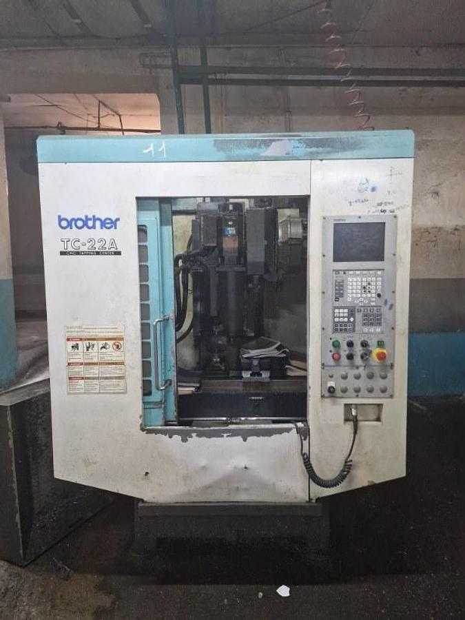 Used Brother TC-22A  vertical machining center - tapping