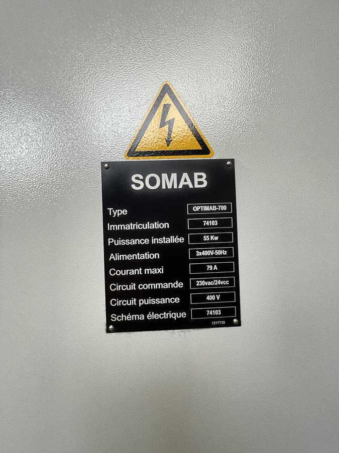 Used Tour SOMAB Optimab 700 année 2012