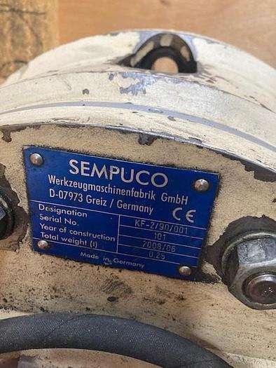 Used 2008 SEMPUCO  one axis milling head - KF-2/90/001 manual milling head for TOS WHN 13