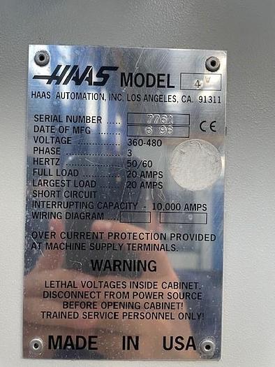 Used 1996 MIKRON HAAS  VCE 1250 vertical machining center