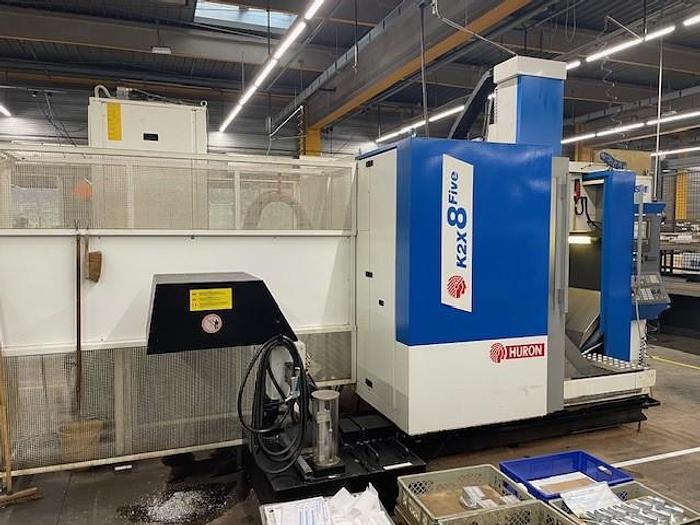Used 2007 HURON K2X8F 5 axis milling machine