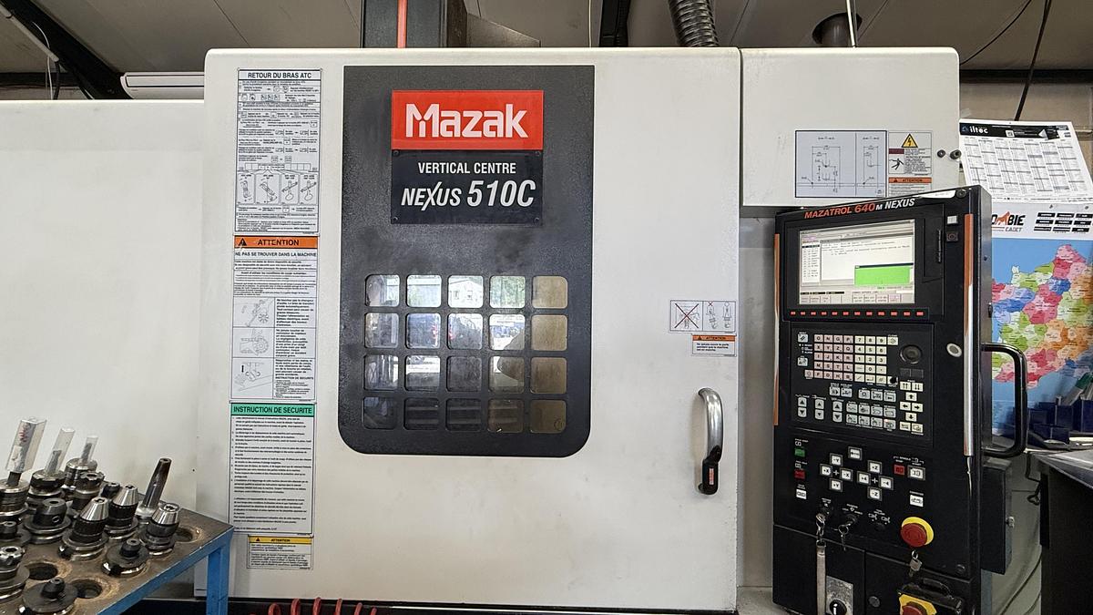 Used Mazak Nexus 510C vertical machining center