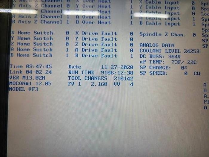 Utilisé Centre d’usinage vertical Haas VF 3