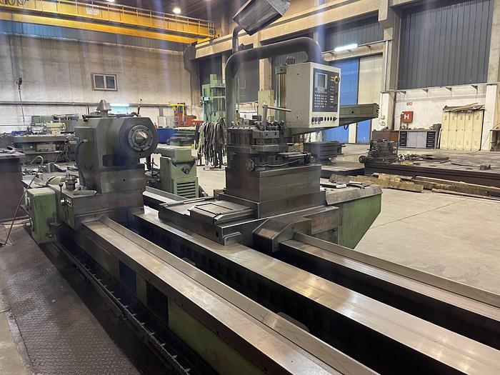 Used CNC lathe Wohlenberg 1000 x 10 000 mm