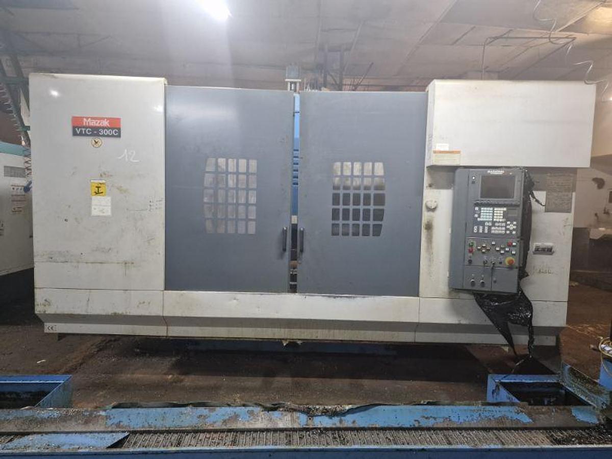 Used Vertical machining center MAZAK VTC 300 C-II