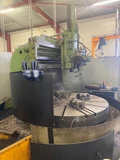 Used 1975 PENSOTTI SVF 1600 vertical lathe - manual VTL