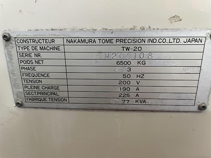 Used 1998 Nakamura-Tome TW-20