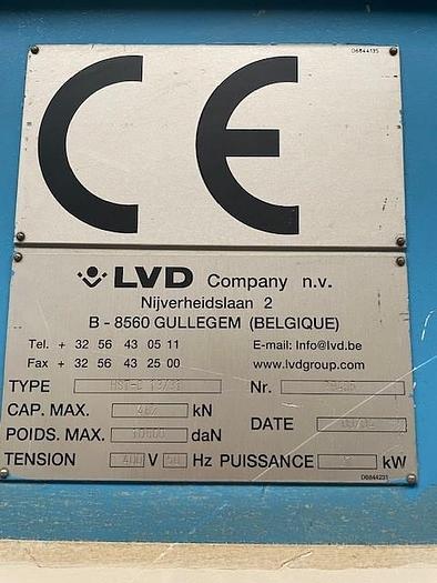 Used 2004 LVD HST-C 13/31 guillotine shear