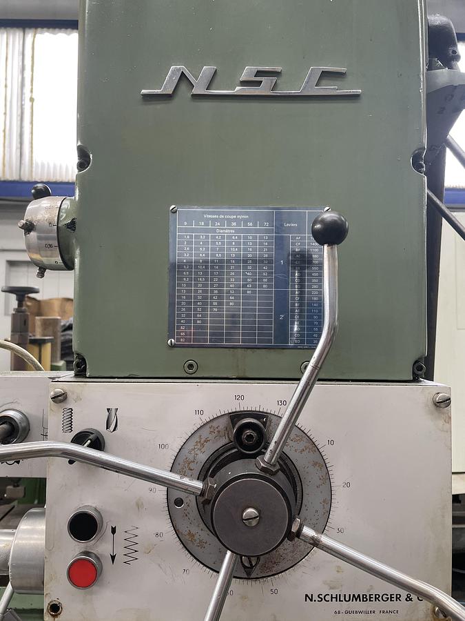Used perceuse NSC SCHLUMBERGER RF6