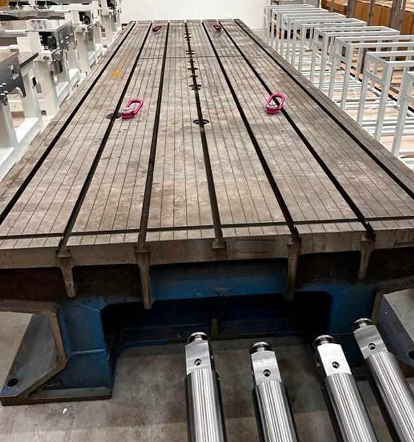 Used 1980 Unknown make  T-slots clamping table