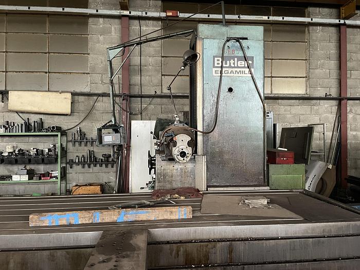 Used Butler Elgamill bed type milling machine