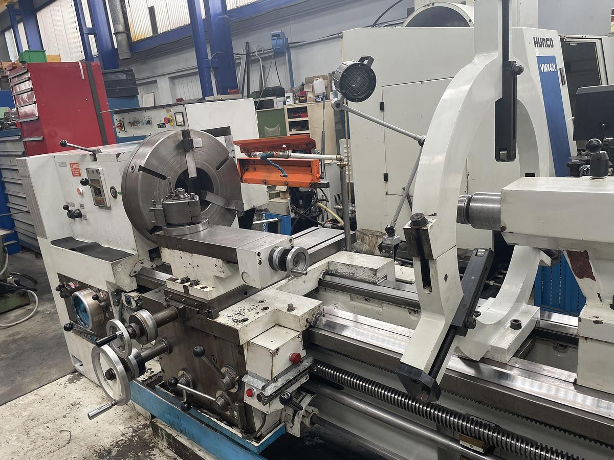 Used Weisser Heilbronn Senior manual lathe 3000 mm