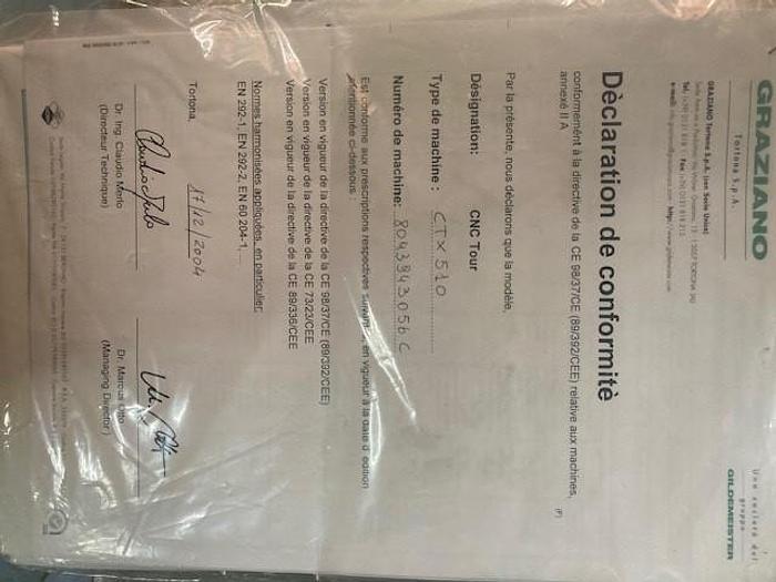 Used 2005 DMG Gildemeister  CTX 510