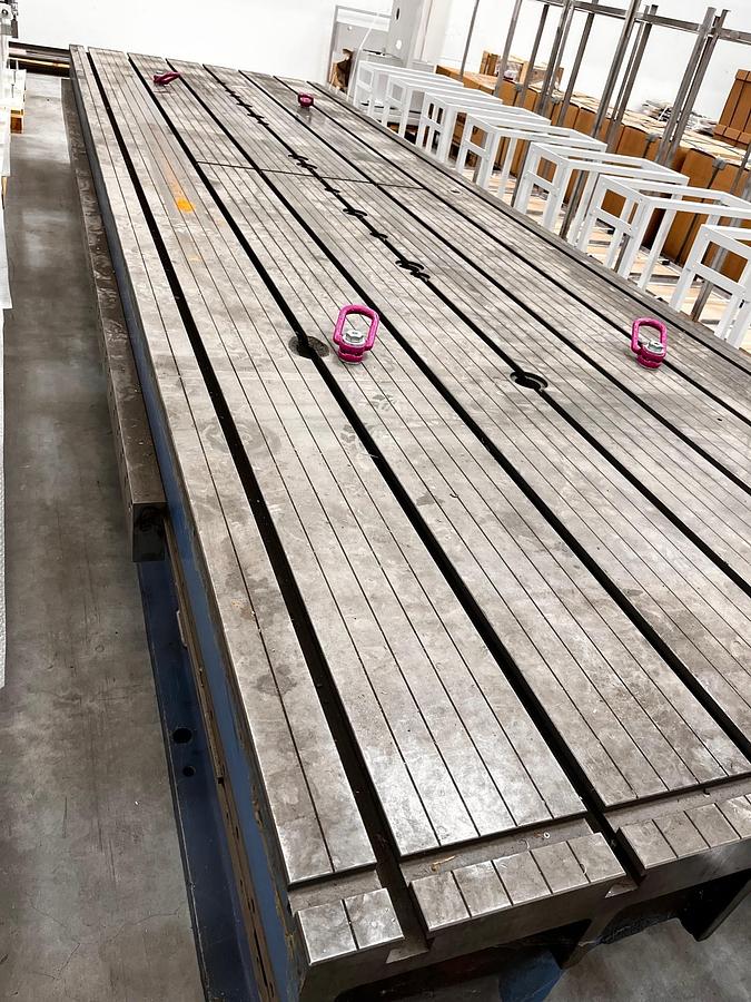 Used 1980 Unknown make  T-slots clamping table