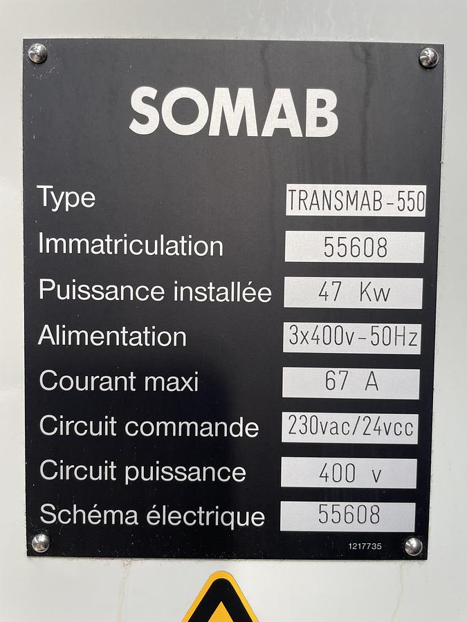 Used SOMAB Transmab 550