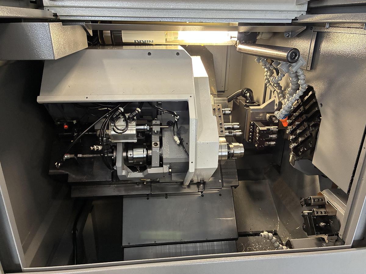 Used CITIZEN K12E VIIP year 2012 with LNS bar feeder