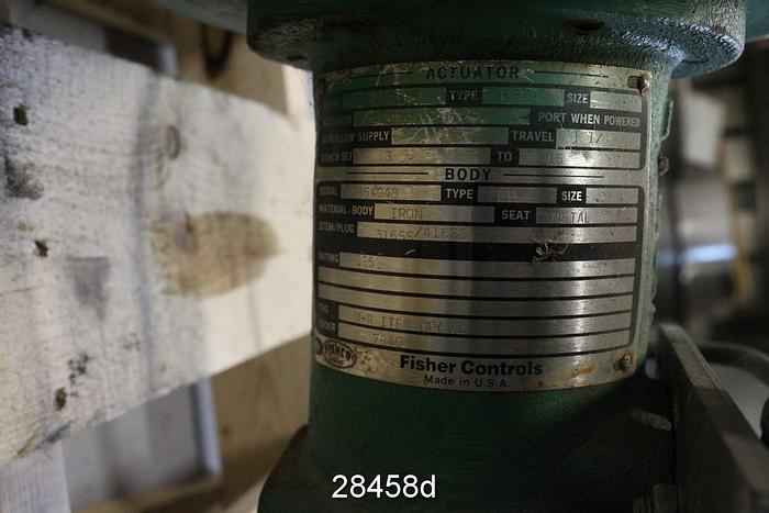 Used Fisher Steam Valve 2", Iron Body #28458