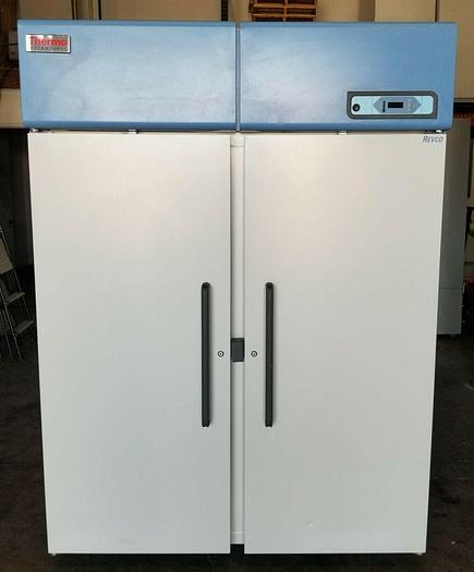 Used Thermo Scientific REL5004A25 Laboratory Double Door Freezer 115V