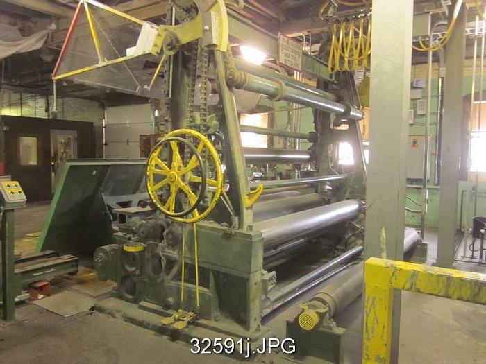 Used Rice Barton Complete Fourdrinier Paper Machine, 117" Wire Width #32591