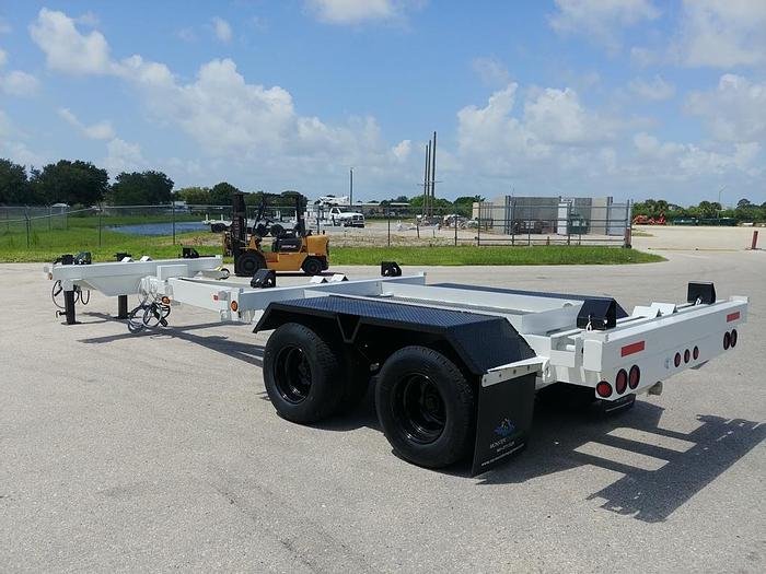 Used 2004 Butler BP-2080-A Extendable Pole Trailer