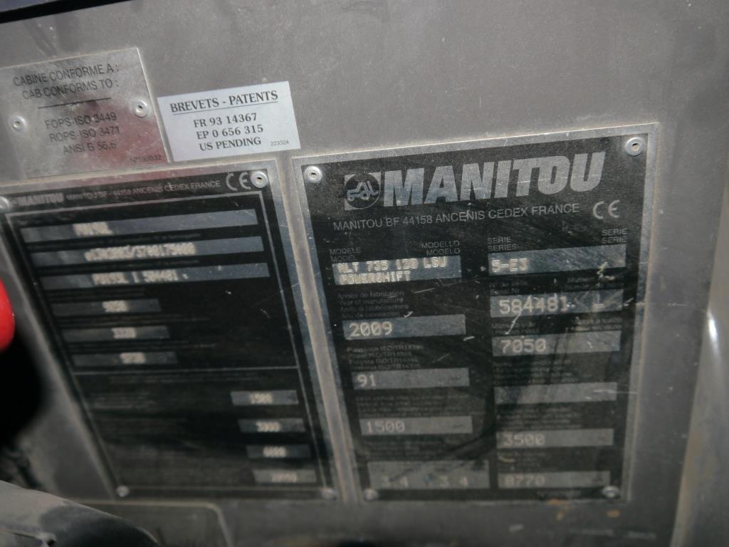 Used Manitou MLT 735-120 LSU Telehandler